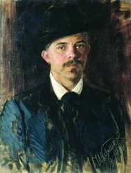 Portret van Lukian Popov